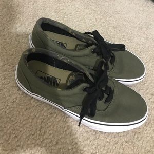 Olive green vans