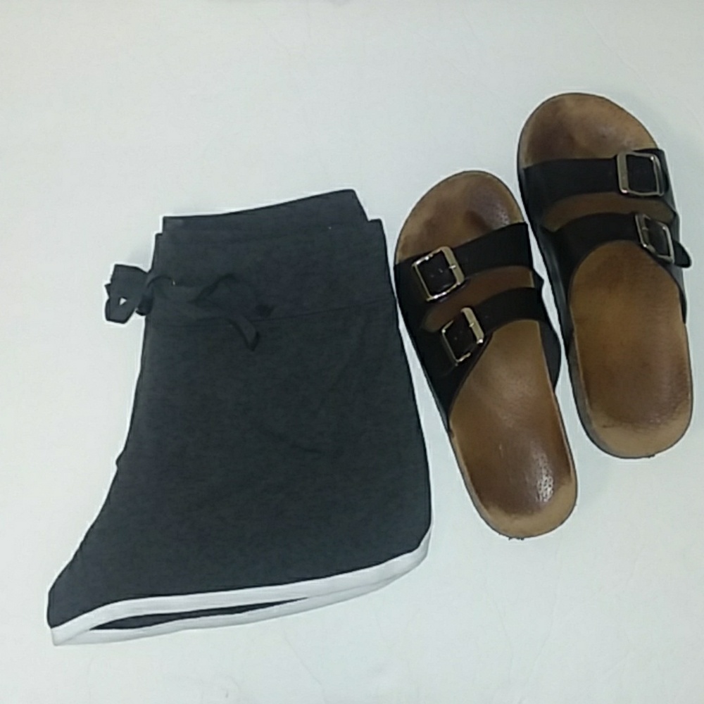 SALE 🌟 Grey Cotton Dolphin Shorts - Picture 3 of 8