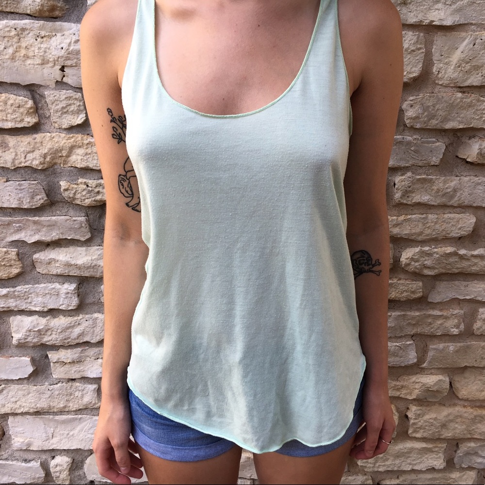 Seafoam Green Tanktop