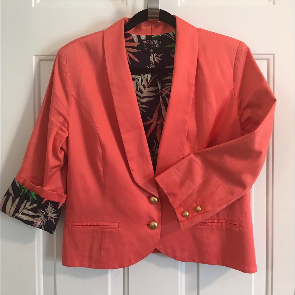 The Webster for Target coral blazer
