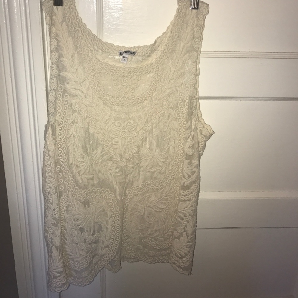 Express Lace Tank Top