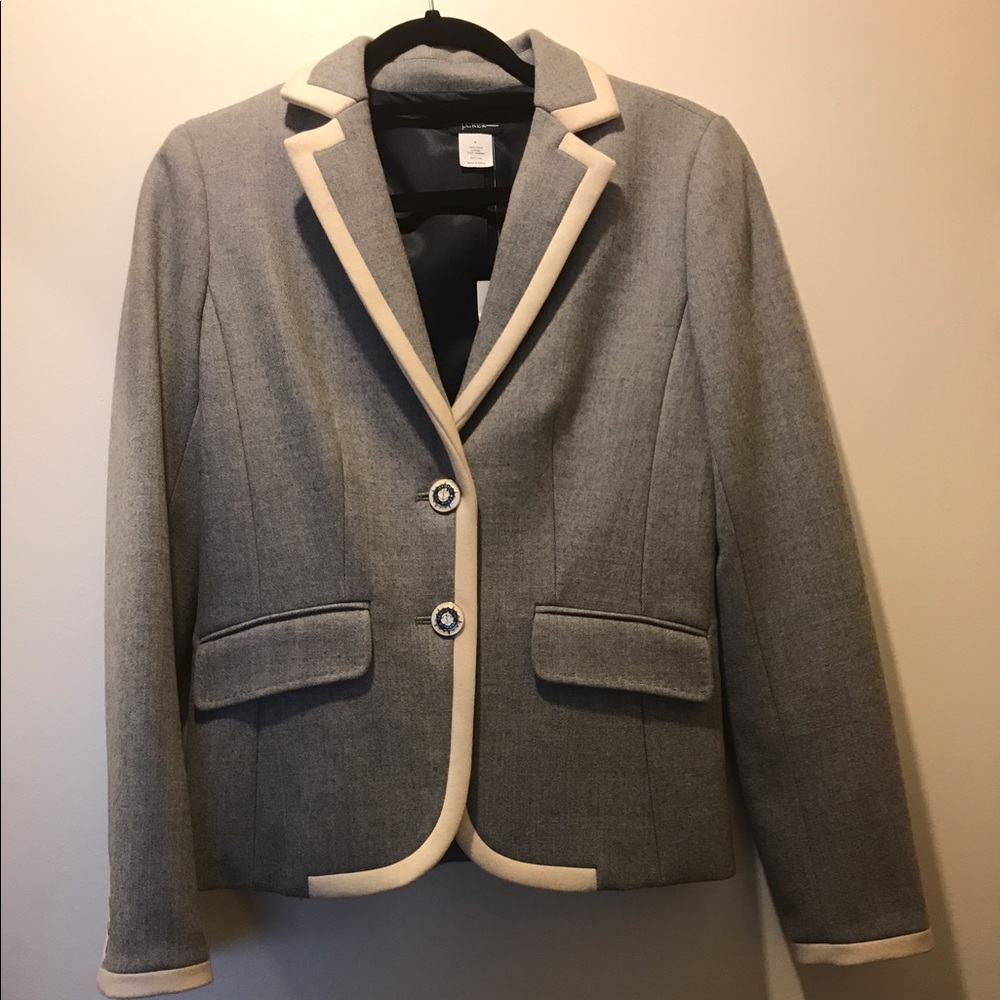 NWT J. Crew Wool Blazer