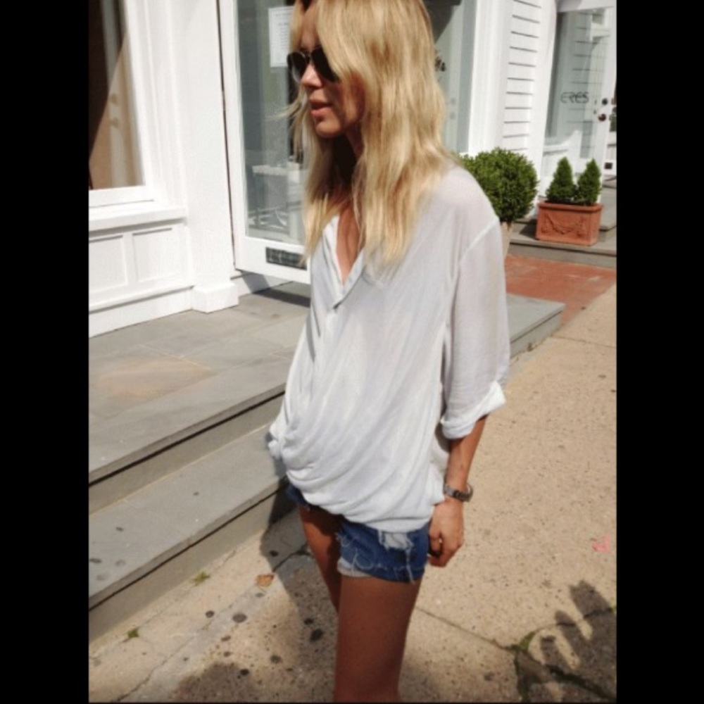 Helmut Lang wrap shirt