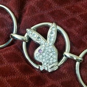 Playboy Bunny Sparkle Chain Belt