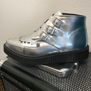 TUK silver 3 buckle boot (Brand New!)