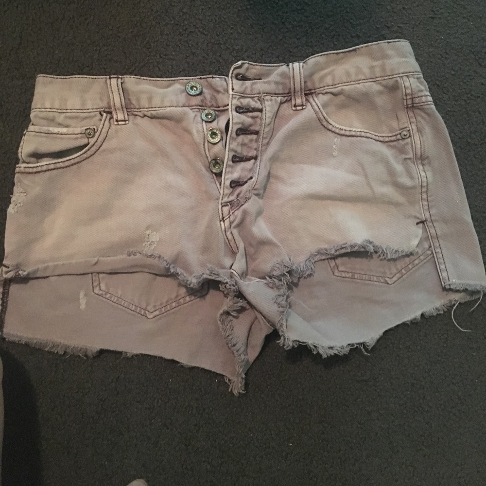 Free People Shorts- Mauve