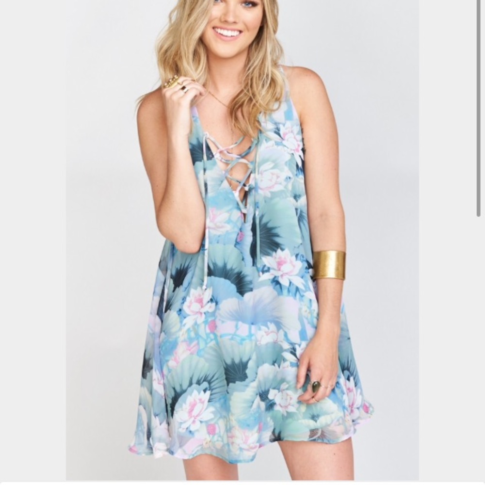 Water lily rancho dress