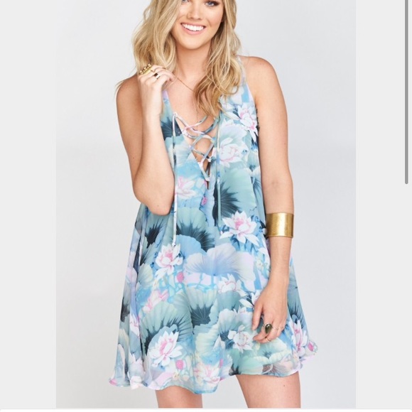 Water lily rancho dress - Picture 1 of 2