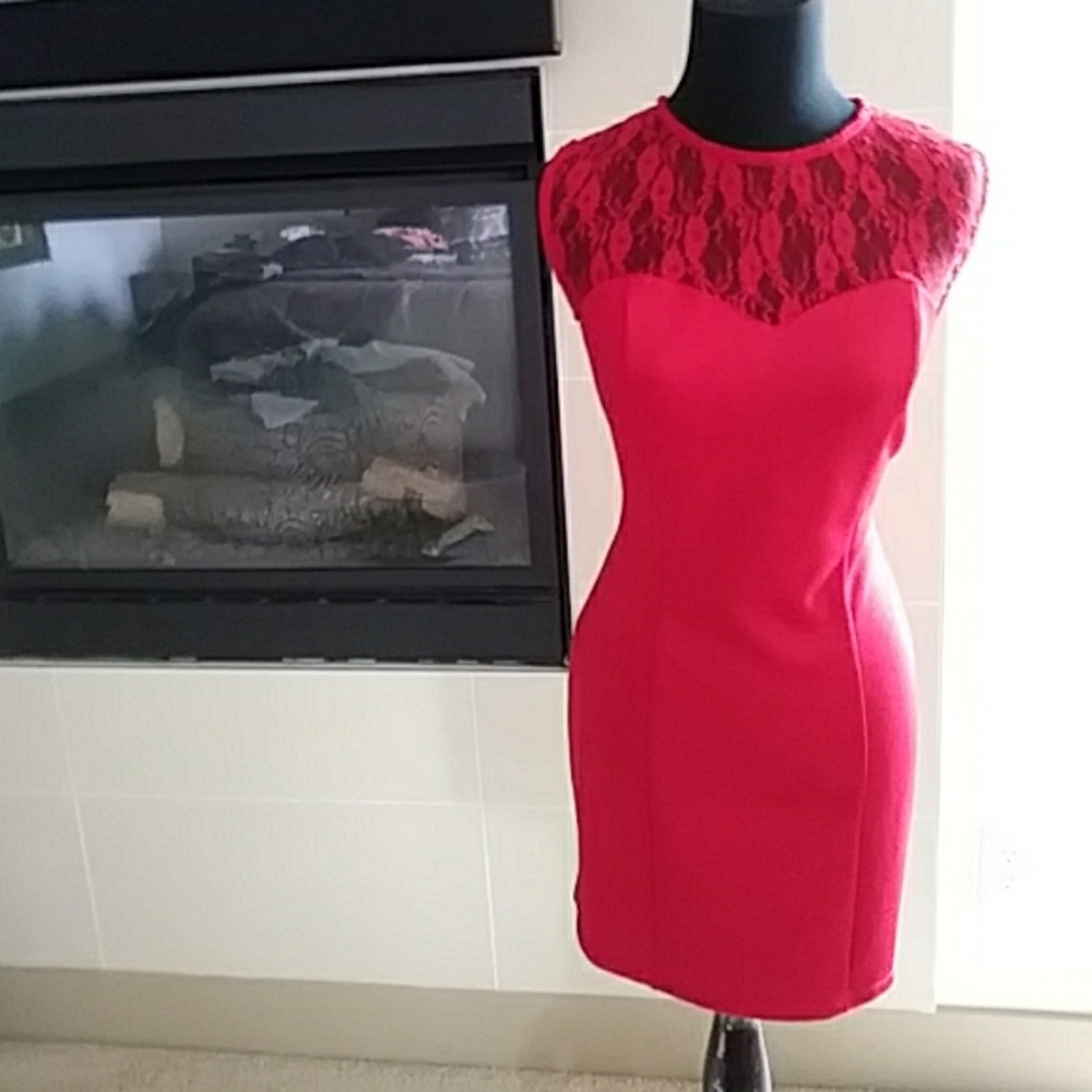 Red forever 21 dress