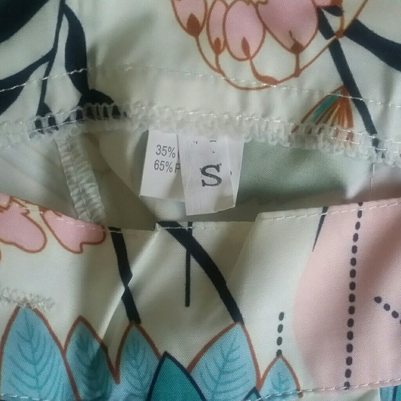 💋WIDE-LEG PRINTED PALAZZO TROUSER PANTS!!! - Picture 4 of 8