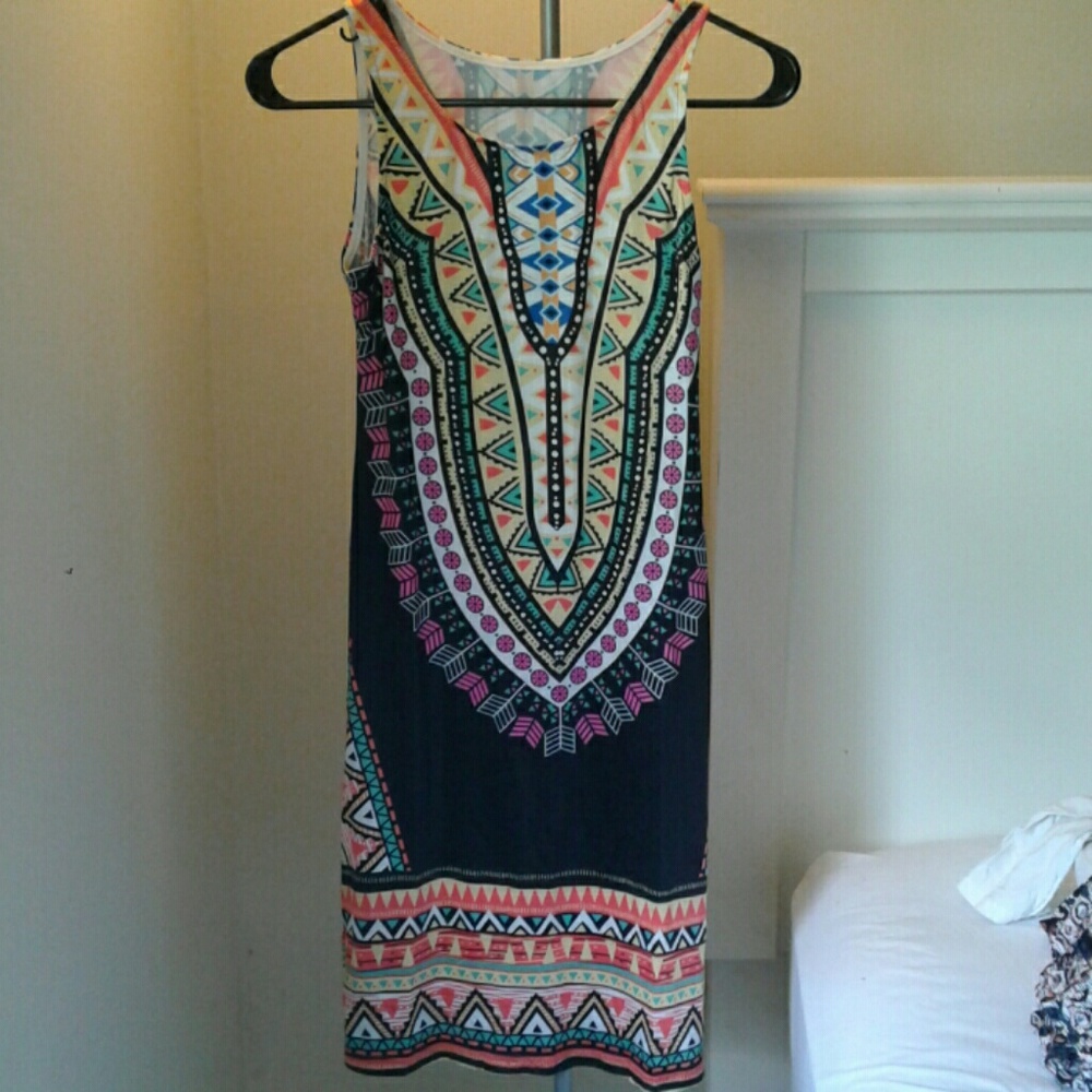 Aztec Print Dress *New Never Worn