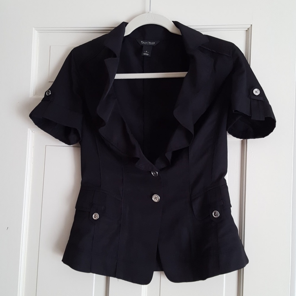 White House Black Market short sleeve blazer