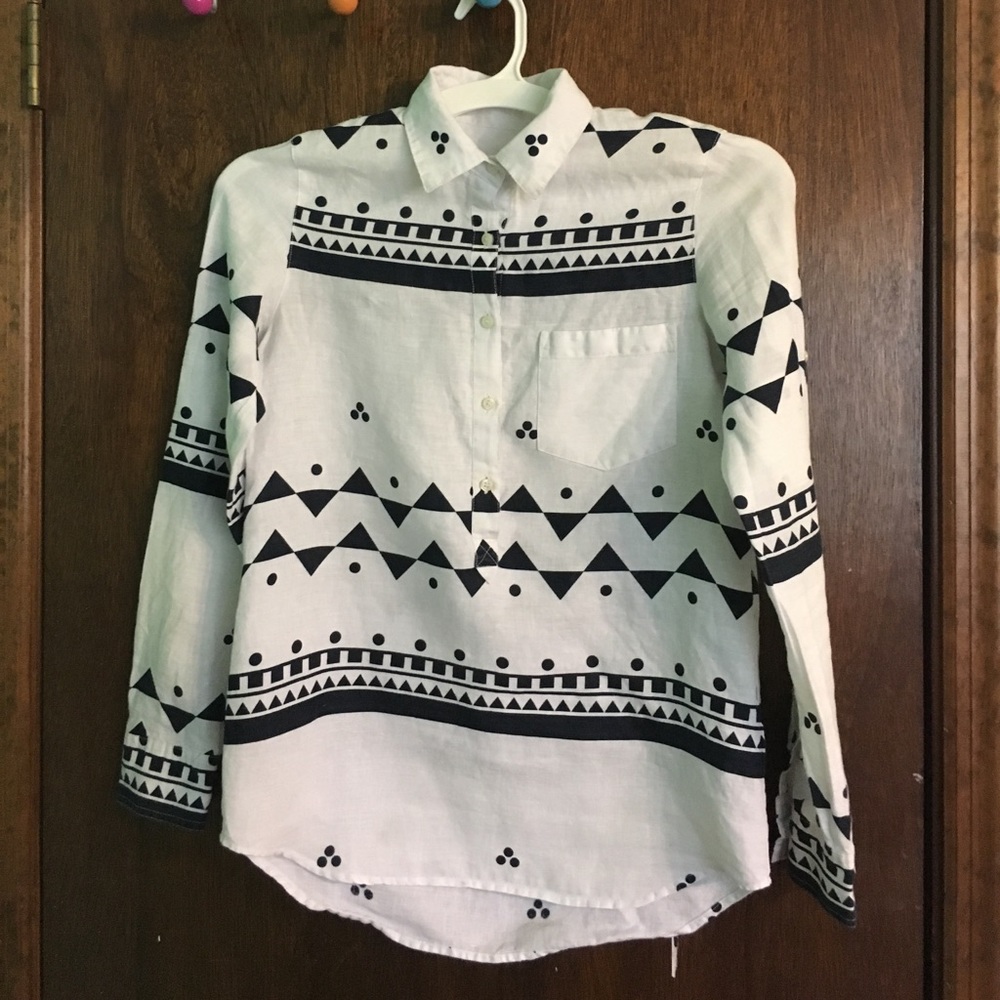 J Crew Button Up Shirt