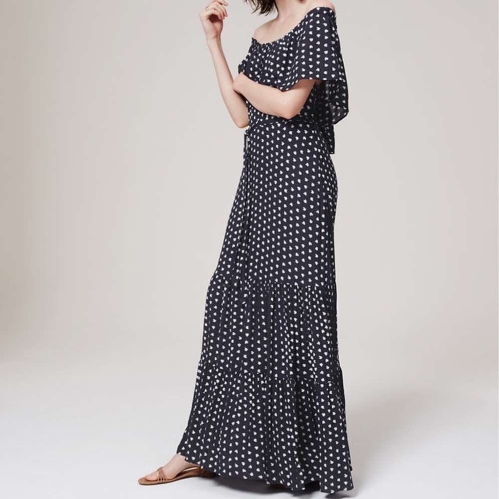 Ann Taylor LOFT French Hen Maxi Dress