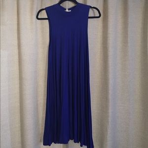 Blue T-shirt Dress
