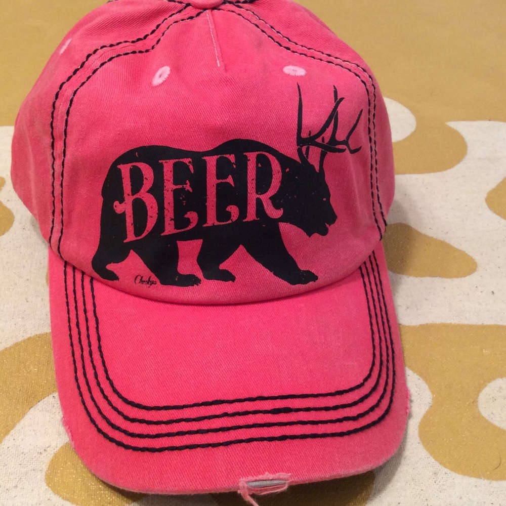 Cheekys Brand 'BEER' Ball Cap