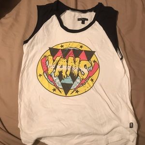Vans logo tank