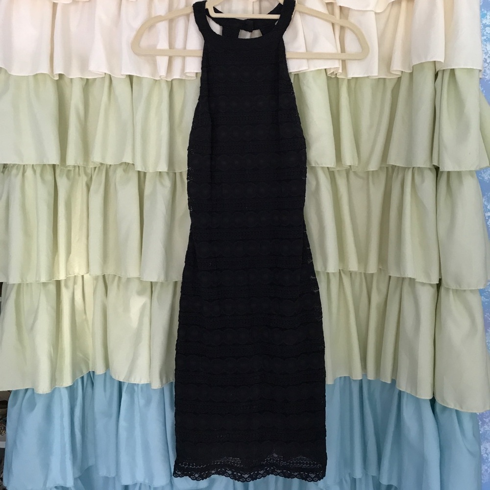 Open back dress