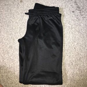 Black reebok sweatpants