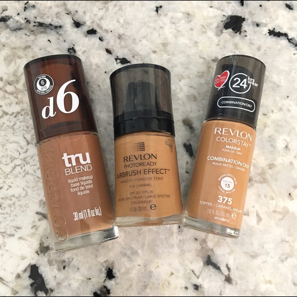 Cover Girl & Revlon Foundation Bundle NWT