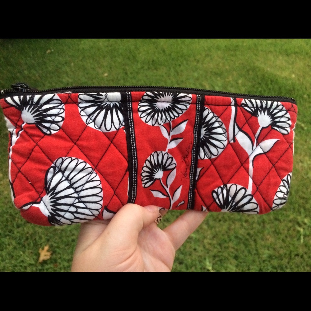 Small red Vera bradley pouch