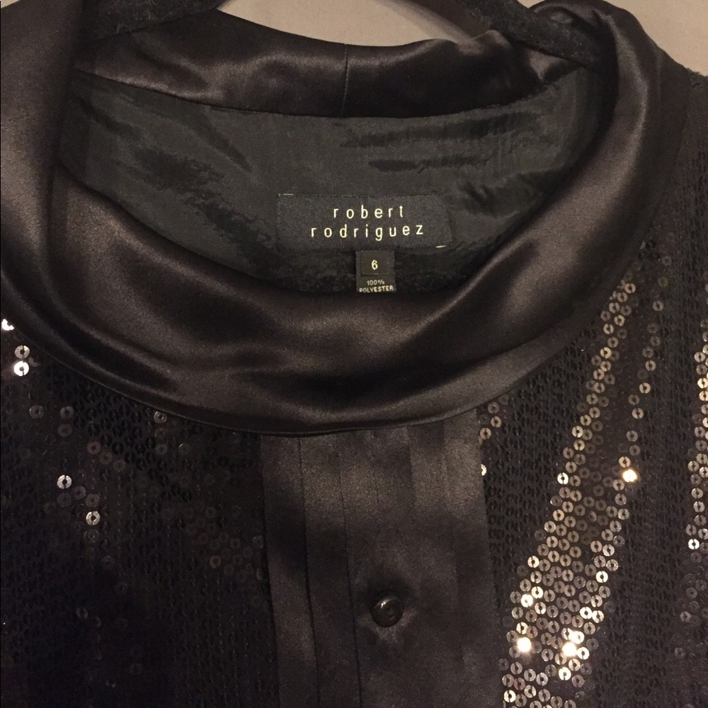 Sequin Robert Rodriguez top