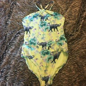 Girls one piece swimsuit