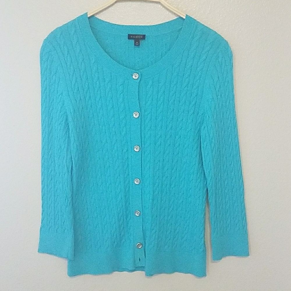 Talbot's button up Sweater