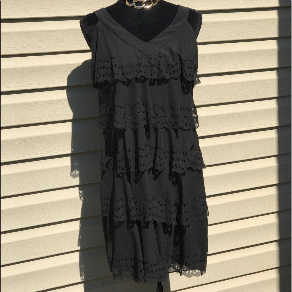 🌞Black sleeveless dress
