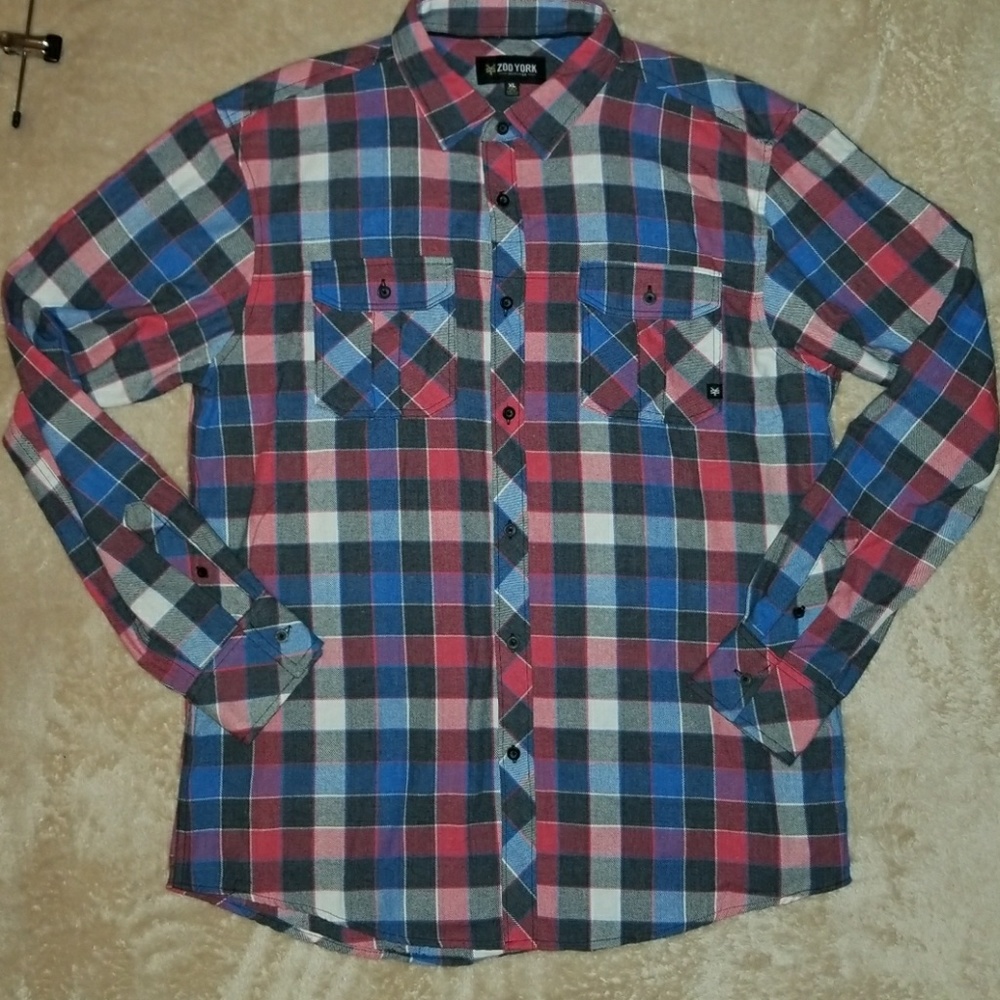 Zoo York flannel button down