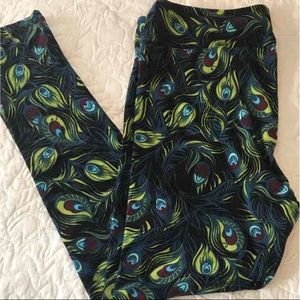 LuLaRoe Peacock Legging