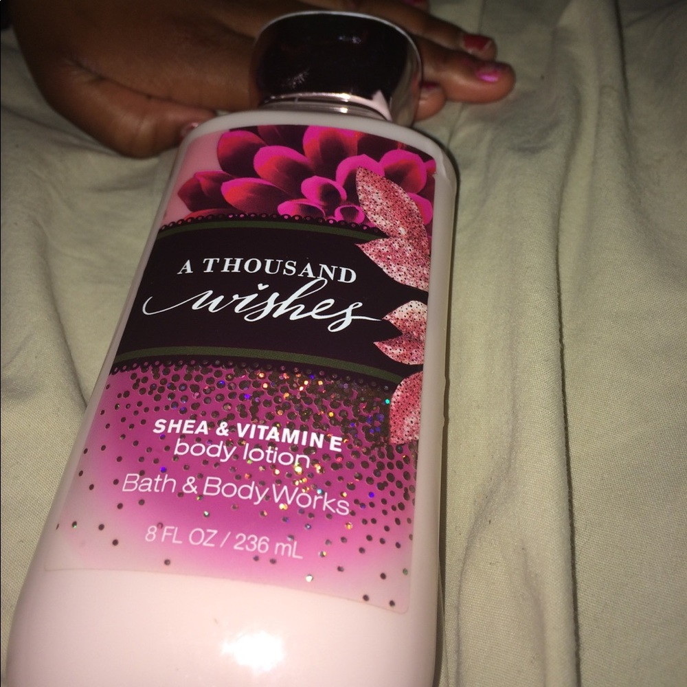 A thousand wishes lotion