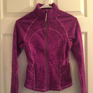 Lulu Lemon pink jacket size 2 brand new