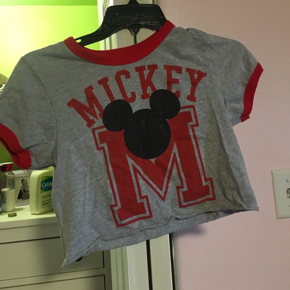 Mickey Mouse Crop Top
