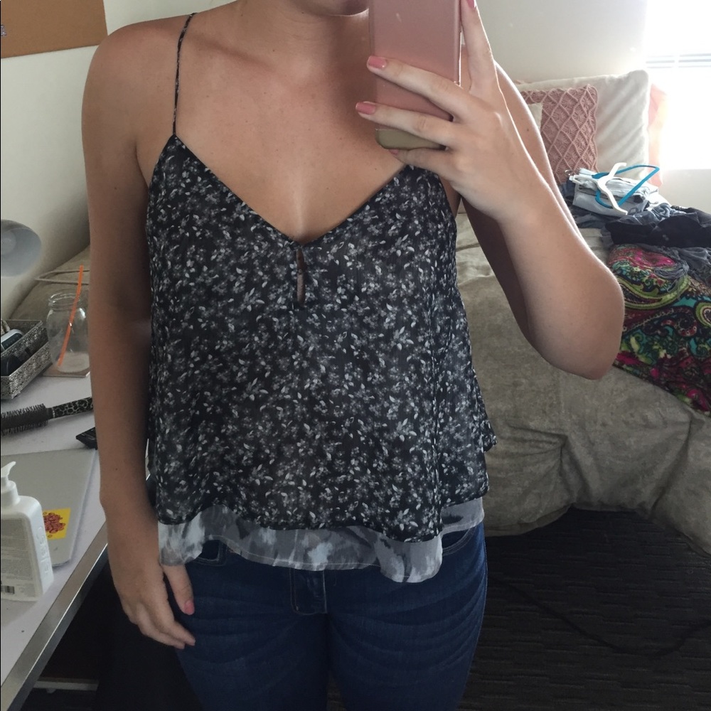 Urban outfitters Sweet floral tank top