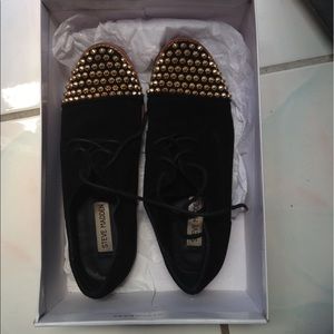 Steve Madden "Jazzhan" studded loafers