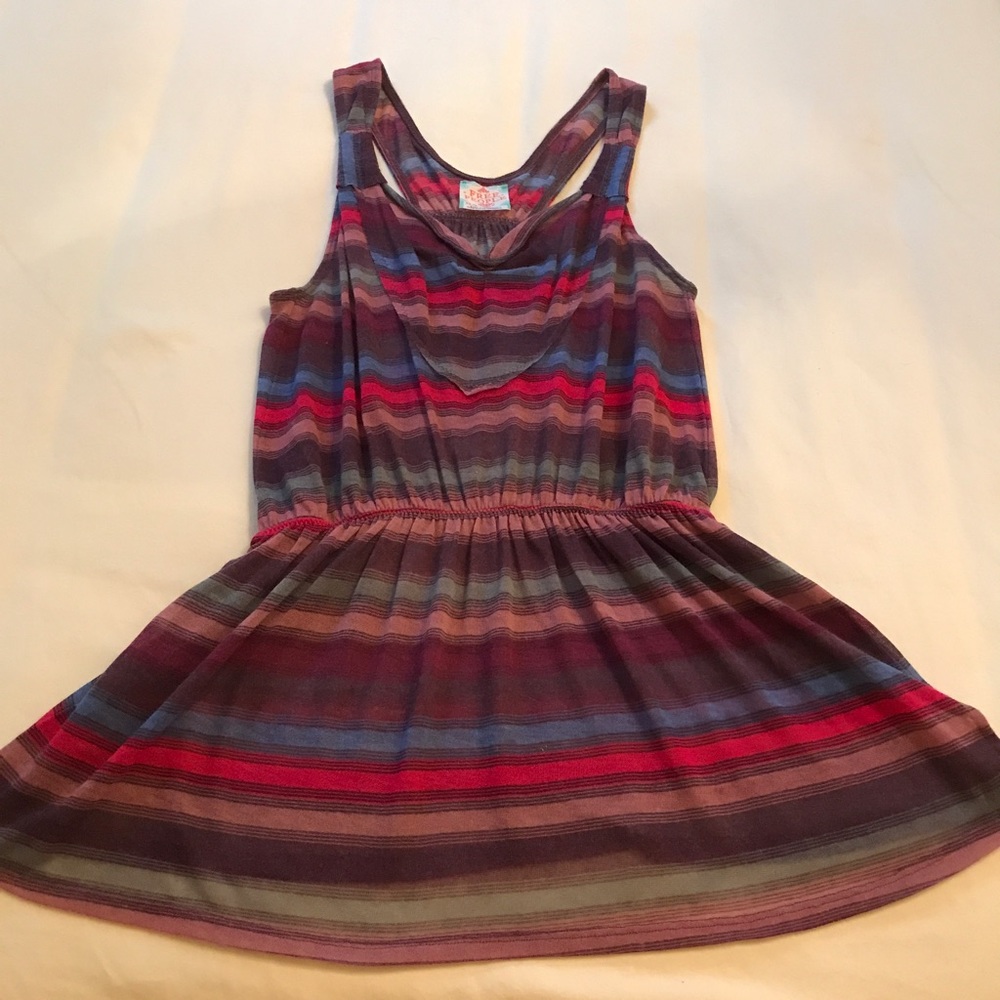 FREE PEOPLE: multicolor ballerina top