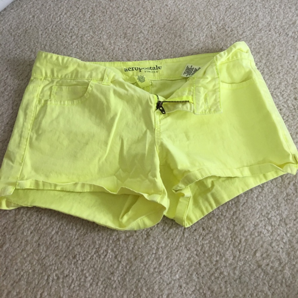 Aeropostale Yellow Shorts