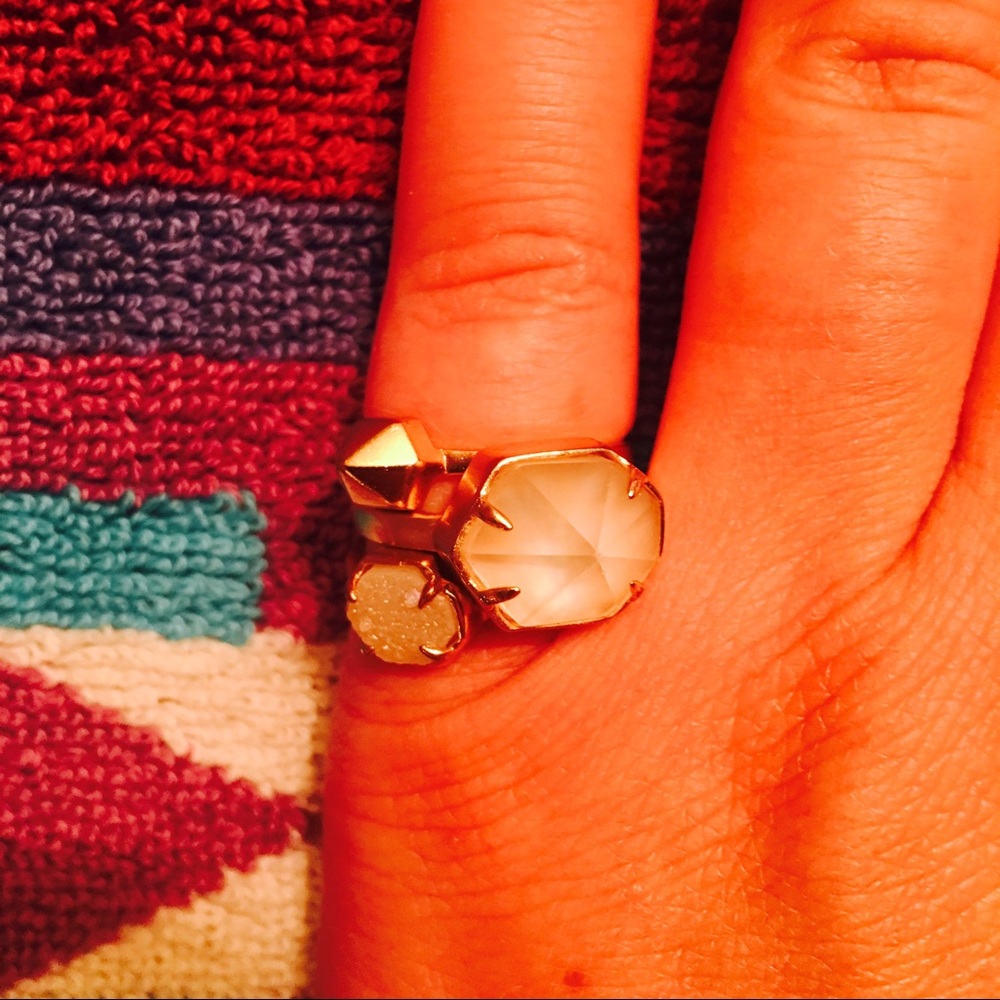 Kendra Scott Mariam stackable rings size 7