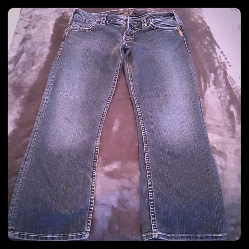 Silver Santorini crop pants 29