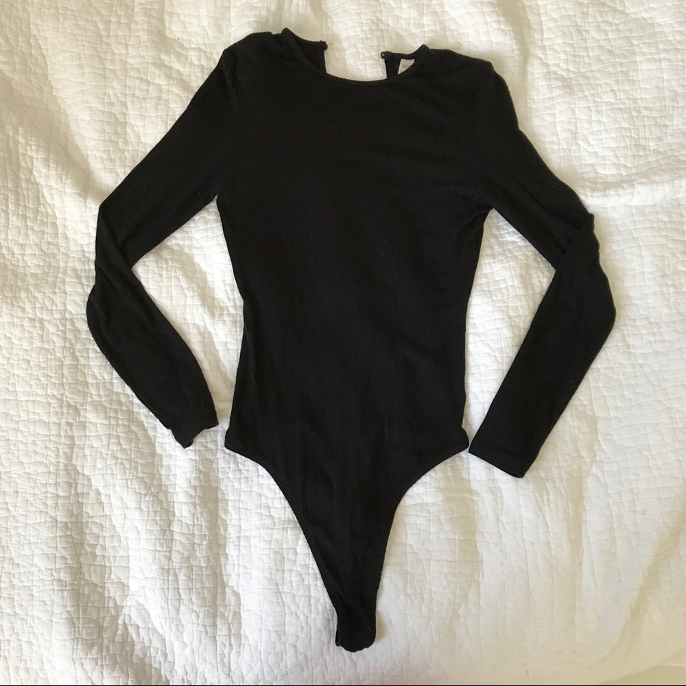 American apparel long sleeve bodysuit