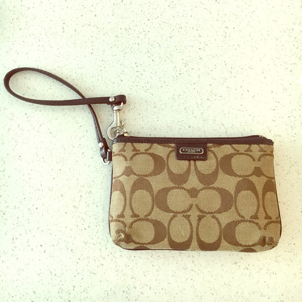 Coach wristlet