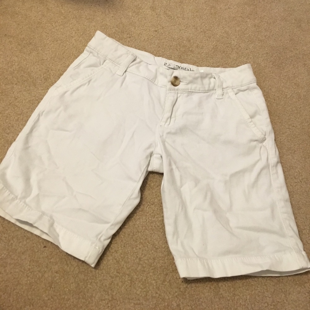 Aeropostale white shorts!