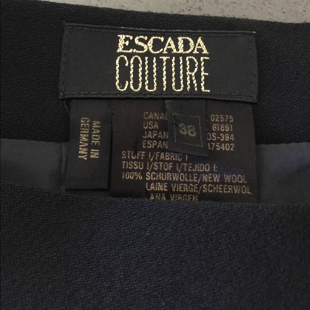 Escada Couture skirt