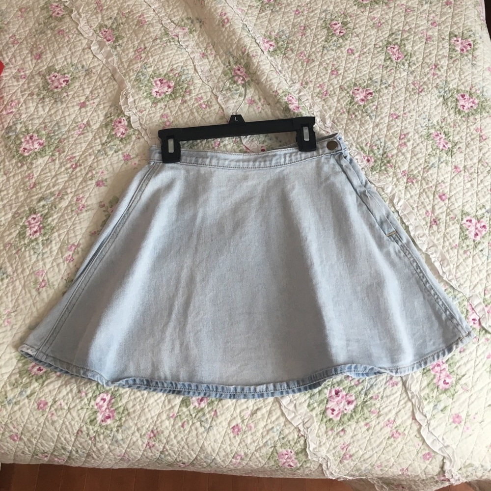Pacsun Denim Skater Skirt