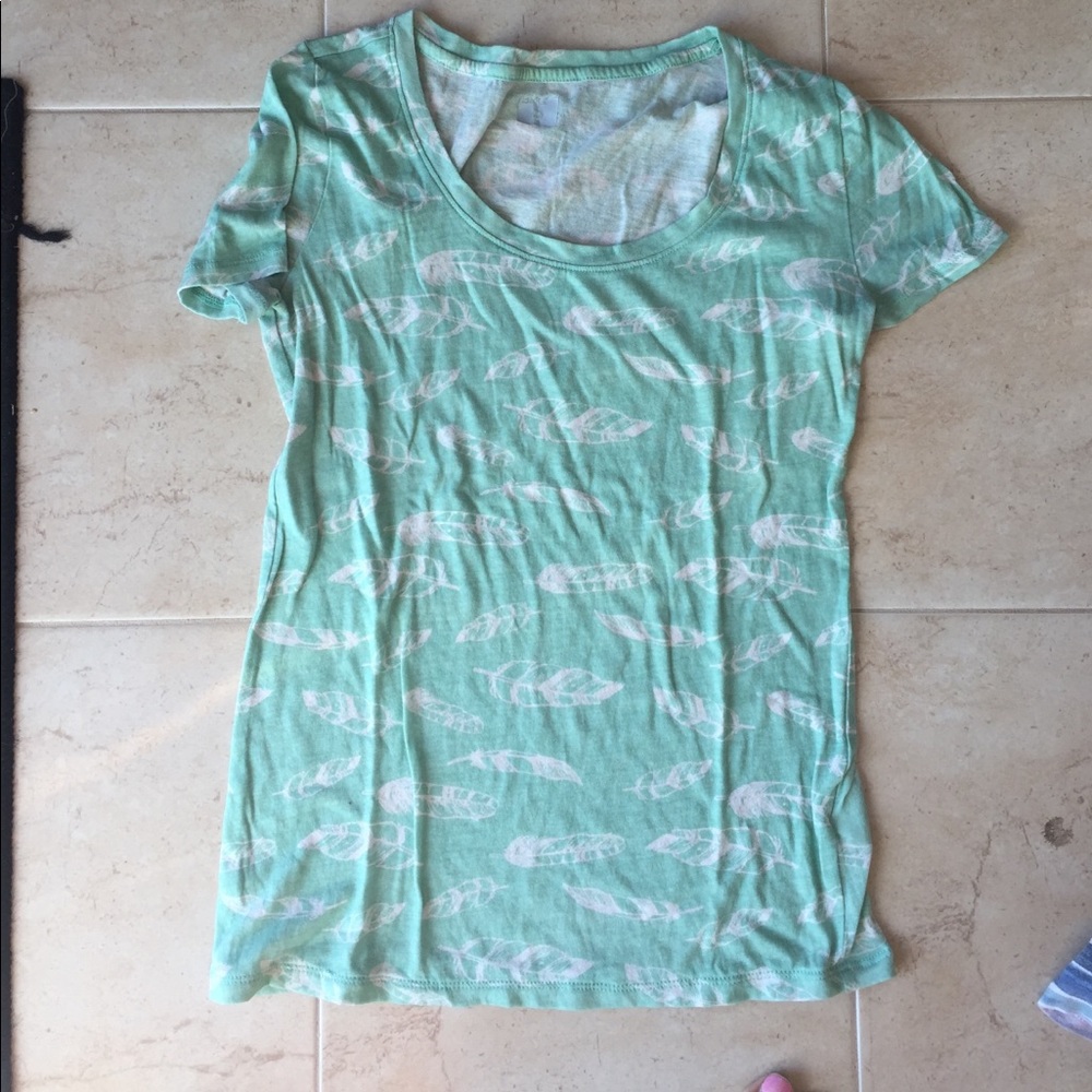 Feather tee shirt