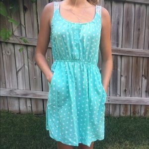 Mossimo Supply Co X-Small Teal Dress