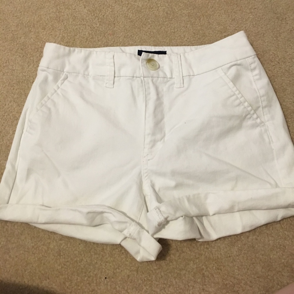 White American eagle shorts!