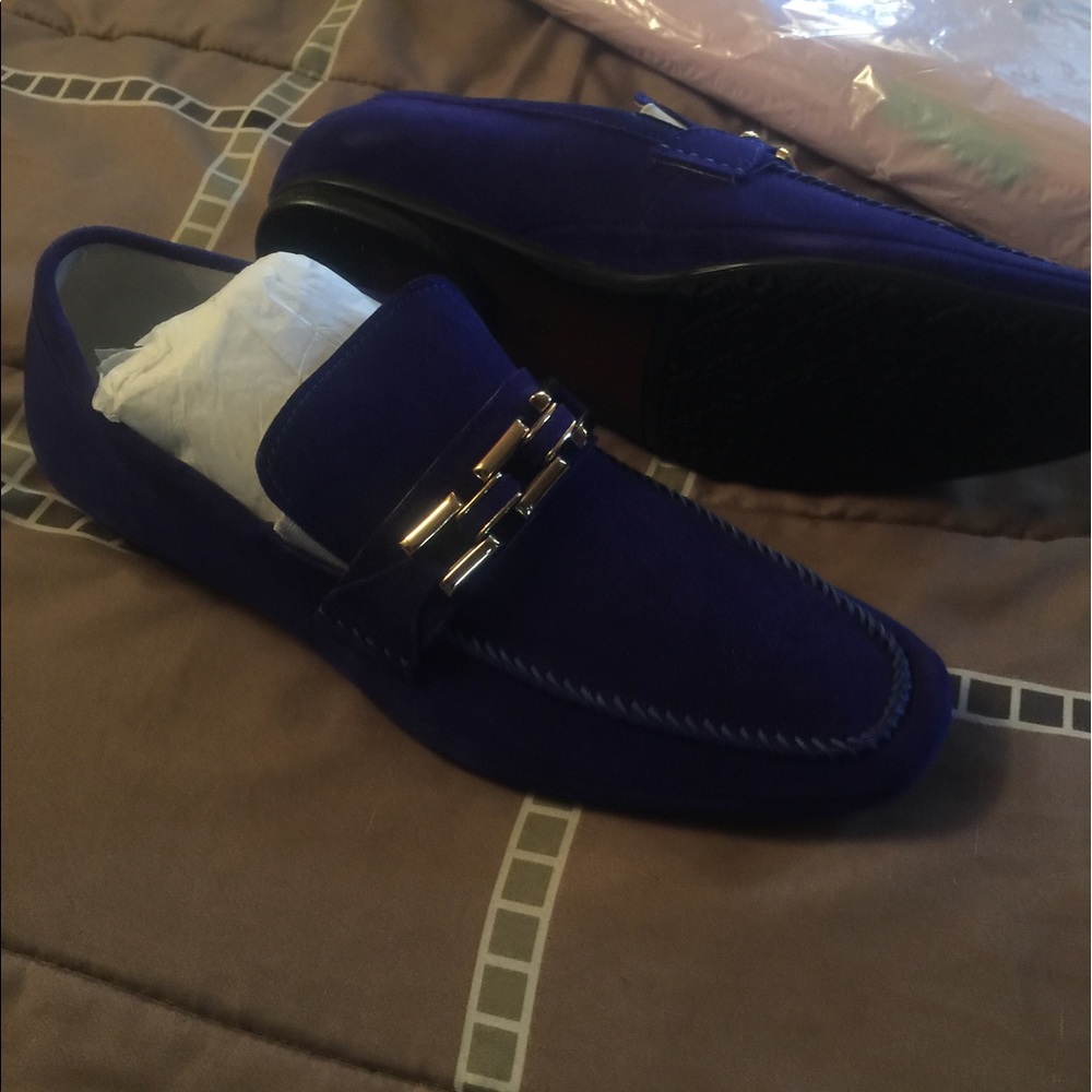 Blue loafer