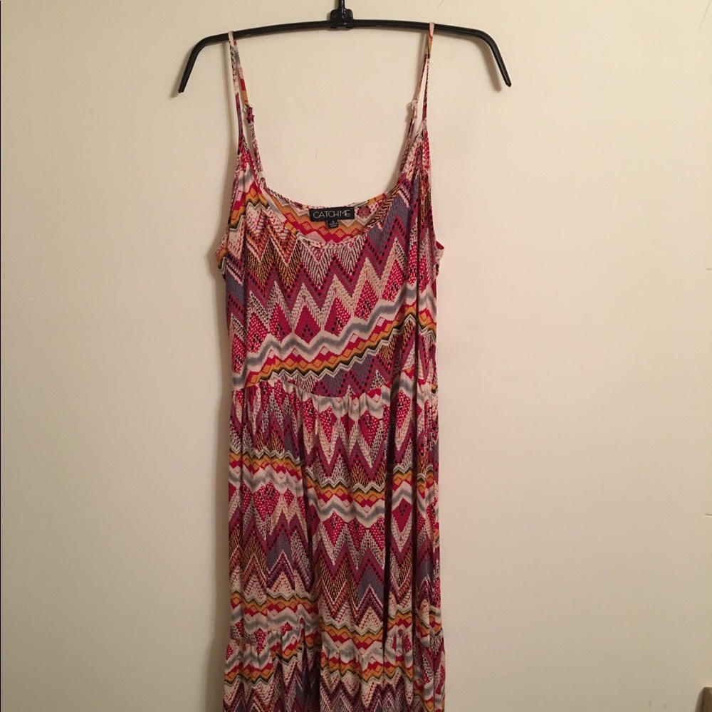Spaghetti strap maxi dress